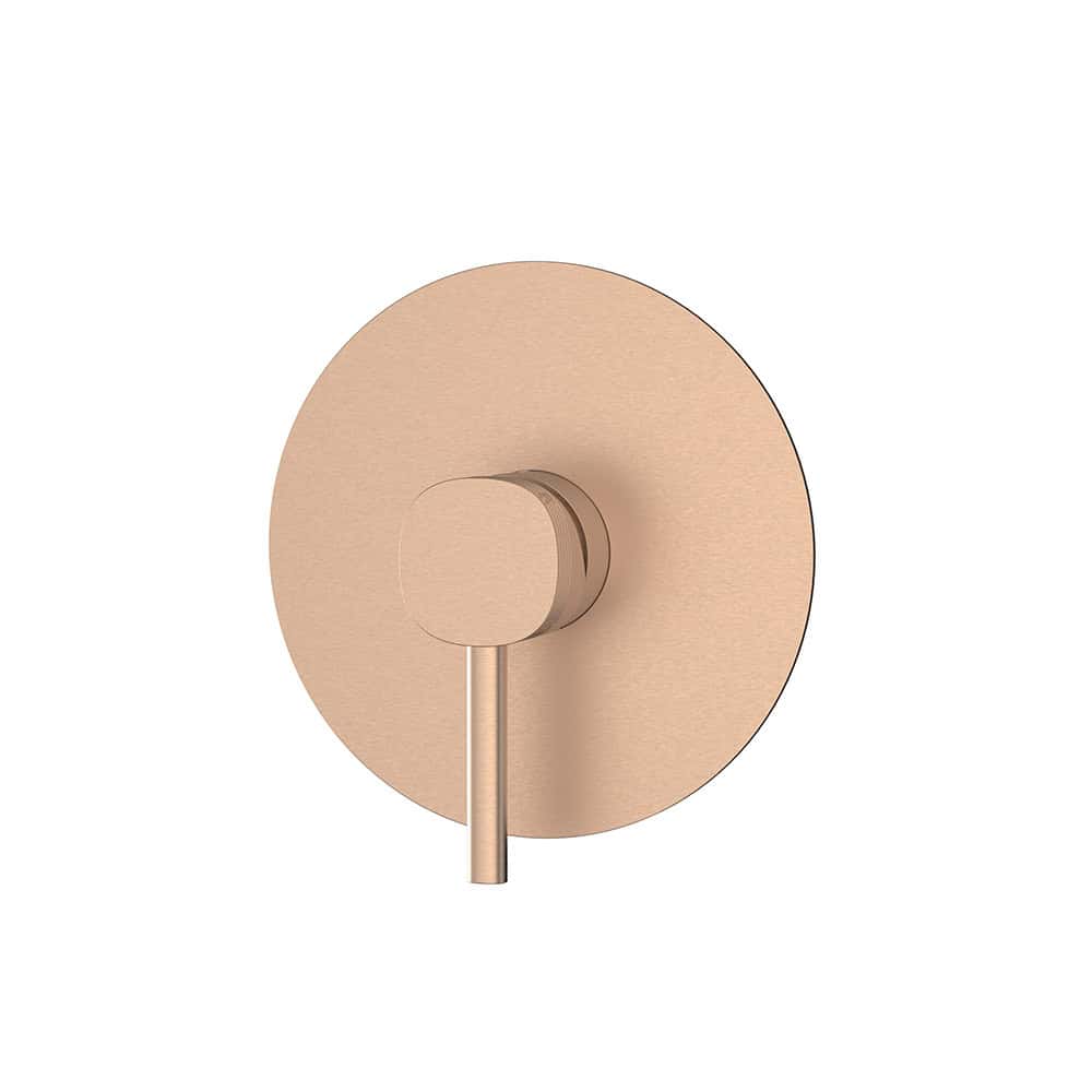 Concealed shower mixer with knurled handle – SO1017G 21