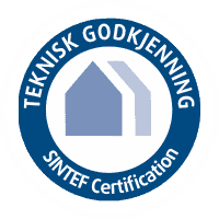 SNITEF-certifierad ikon - vit