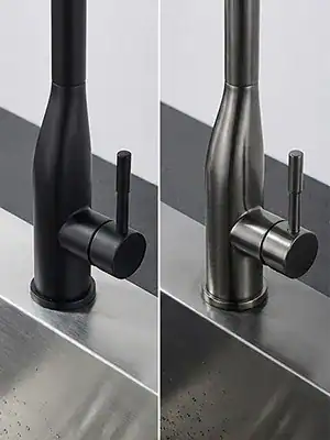 different finishes mixing of kitchen faucet different finishes mixing of kitchen faucet