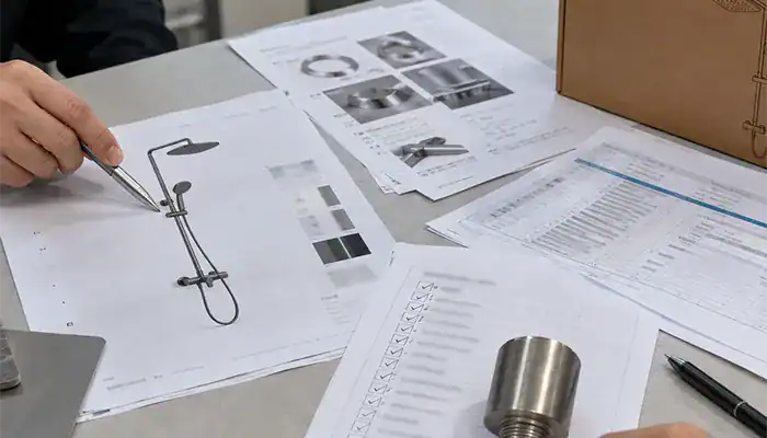 shower column order is confirming